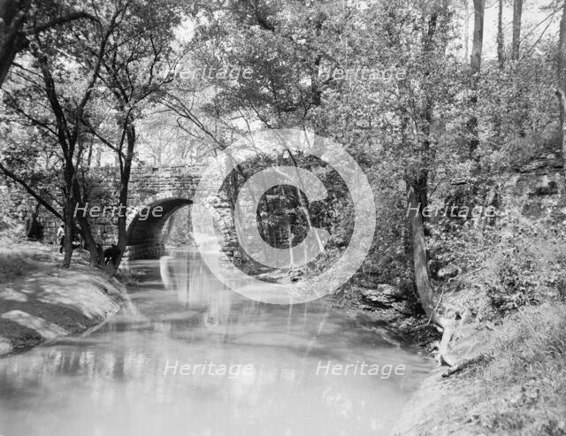 Bridge in Cherokee Park, Louisville, Ky., between 1900 and 1910. Creator: Unknown.