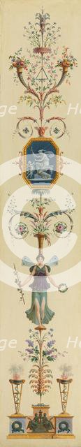 Decorative Panel, 1790s. Creator: Pierre Rousseau (French, 1751-1829).