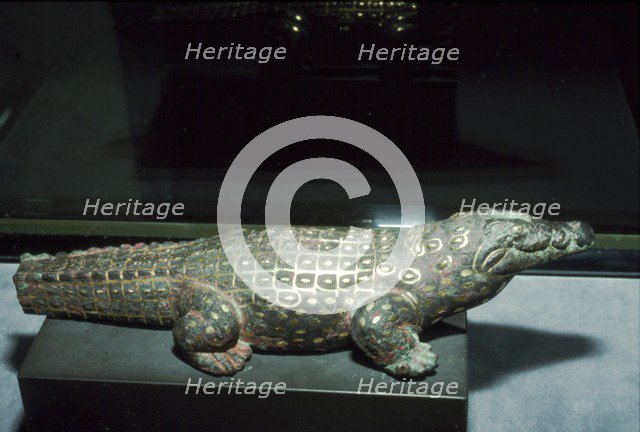 Egyptian Crocodile God of Fayum, Egypt, c1850BC. Artist: Unknown.