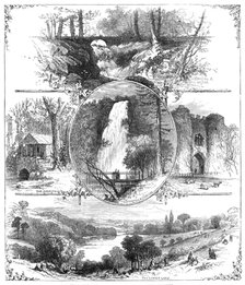 Sketches in Roundhay Park, Leeds; opened this week by Prince Arthur, 1872. Creator: Unknown.