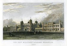 'The New Military Academy Woolwich, Kent', c1829. Artist: J Rogers