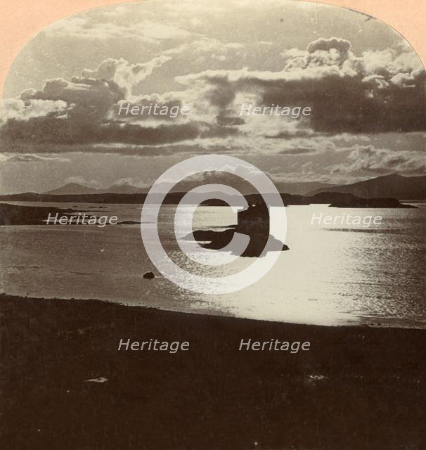 'Loch Lomond (by Moonlight), Scotland', c1900. Creator: Keystone View Company.