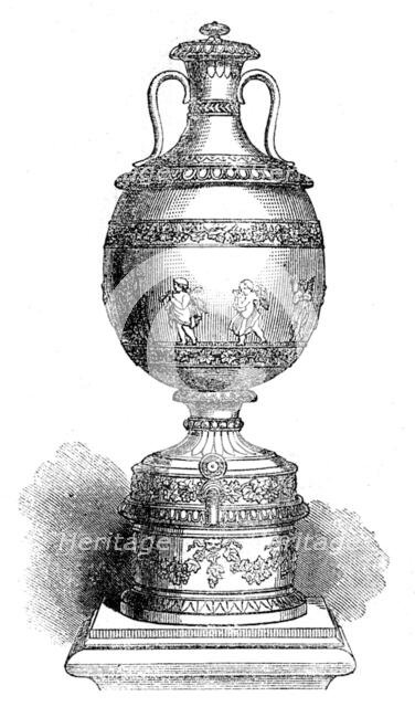 The International Exhibition: Spencer's patent magnetic purifying-filter, 1862. Creator: Unknown.