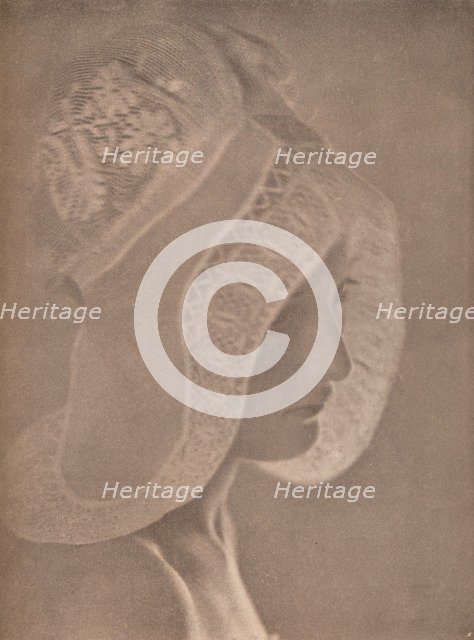 'Girl's Head', c1900.  Artist: Eva Watson-Schutze.