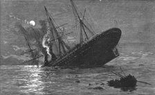 'The Loss of the SS 'Quetta' off Thursday Island, Northern Australia; Lloyds Brisbane March Ist 1890 Creator: John Comyns.