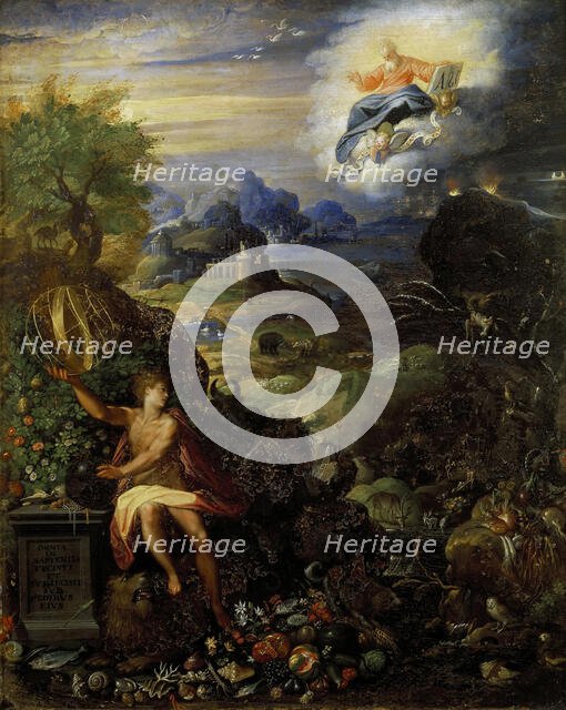 Allegory of the Creation, ca 1585. Creator: Zucchi, Jacopo (c. 1541-c. 1590).