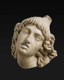 Penthesilea, Amazonian queen (Roman copy from a Greek Original), ca 160 BC. Artist: Art of Ancient Rome, Classical sculpture  