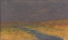Landscape towards evening, 1910-1930. Creator: Ferdinand Katona.