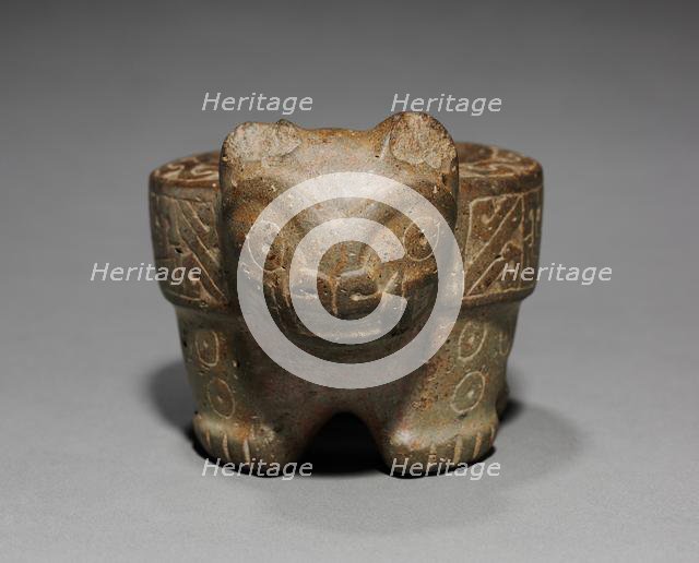 Feline Mortar, 700 BC-1. Creator: Unknown.