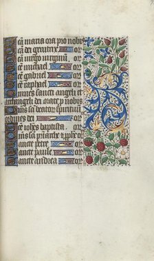 Book of Hours (Use of Rouen): fol. 93r, c. 1470. Creator: Master of the Geneva Latini (French, active Rouen, 1460-80).