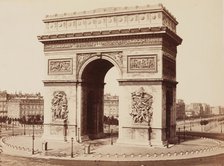 Triumphal Arch, Paris, between 1860 and 1870. Creator: Edouard Baldus.