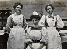Charing Cross Hospital: portrait of theatre staff, 1904. Creator: Unknown.