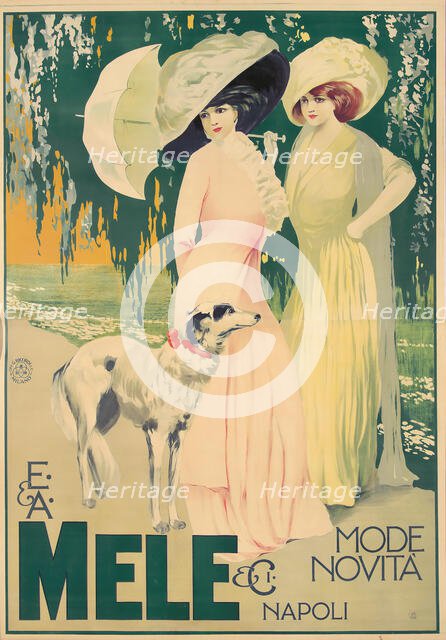 E. & A. Mele Napoli, 1910. Creator: Malerba, Gian Emilio (1880-1926).