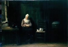 The Sleepers, c1868. Creator: Jozef Israels.