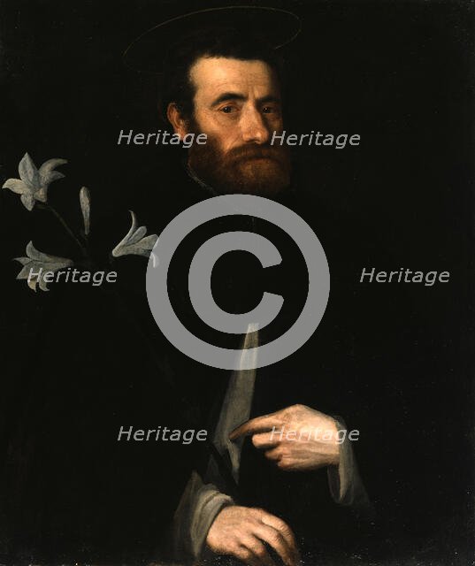 Portrait of Fra Lorenzo da Bergamo, 1542. Creator: Lorenzo Lotto.