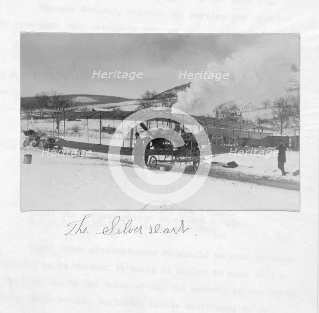 The Silver Dart AEA Drome No. 4 by Alexander Graham Bell, 1908. Artist: Anonymous  