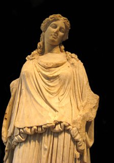 Eirene, the Godess of peace (Roman copy from a Greek Original), 1st H. 1st cen. AD. Artist: Art of Ancient Rome, Classical sculpture  