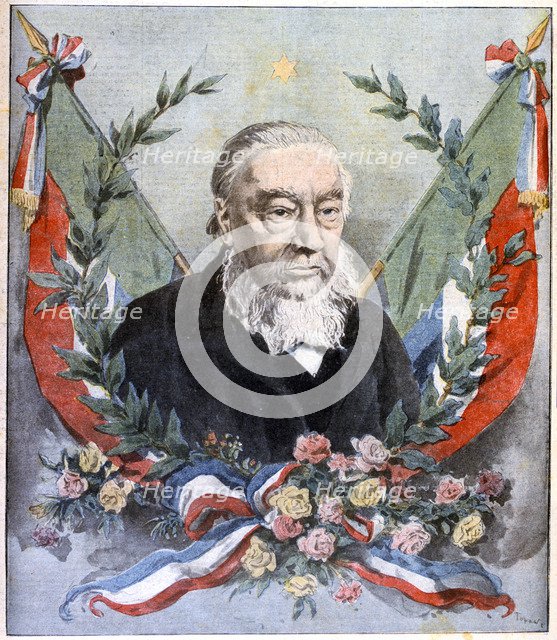 Paul Kruger, South African politician, c1900. Artist: Anon