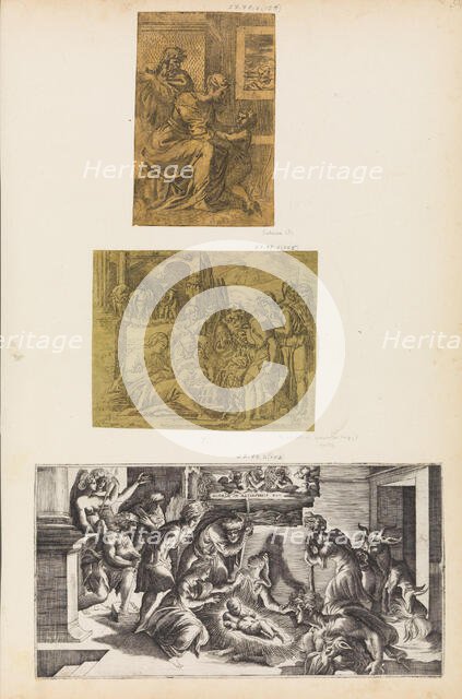 Adoration of the Shepherds. Creator: Anon.