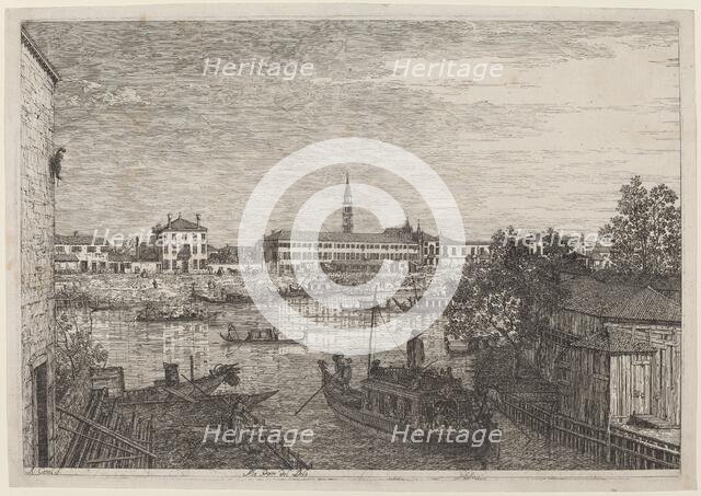 Ale Porte del Dolo, c. 1735/1746. Creator: Canaletto.