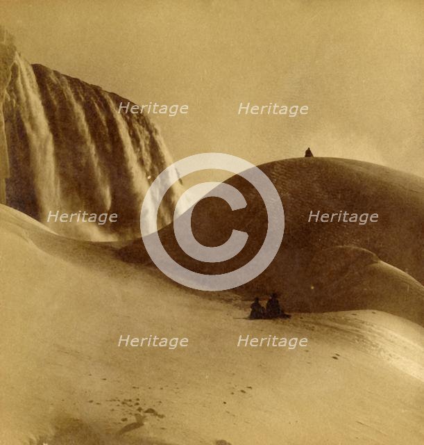 'The Great Ice Mountain, Niagara, U.S.A.', c1900. Creator: Unknown.