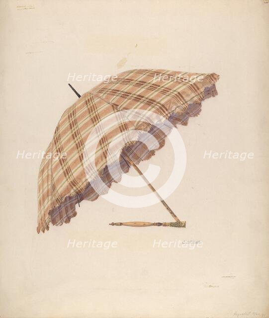 Parasol, 1938. Creator: J. J. Neill.