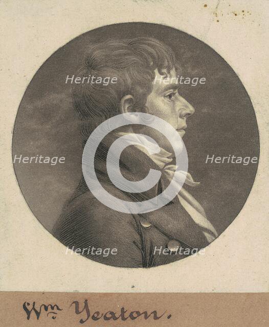 William Yeaton, 1807. Creator: Charles Balthazar Julien Févret de Saint-Mémin.