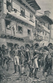 'Godoy Taken Into Custody By The Spanish Troops', 1896. Artist: Unknown.