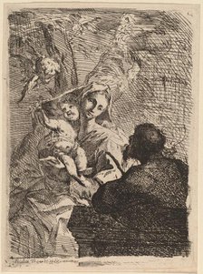 The Rest on the Flight into Egypt, 1721. Creator: Paul Troger.