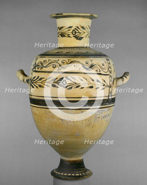 Hydria, 3rd century BC. Artist: Unknown.