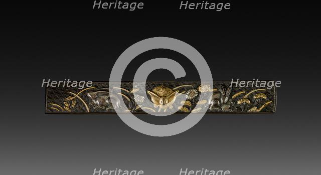 Knife Handle (Kozuka), c 1800s. Creator: Unknown.