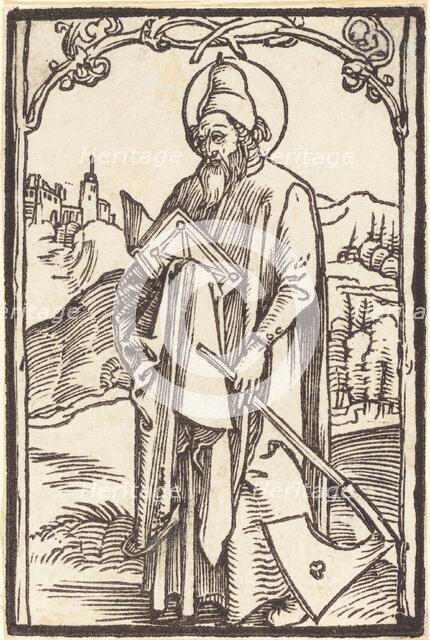 Saint Matthias, c. 1500. Creator: Albrecht Durer.