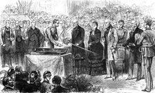 Presentation of a Sword of Honour to Sir Archibald Alison in the City Hall, Glasgow, 1883. Creator: Unknown.