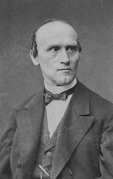 Portrait of the Composer Friedrich Kiel (1821-1885) . Creator: Photo studio Schaarwächter, Berlin  .