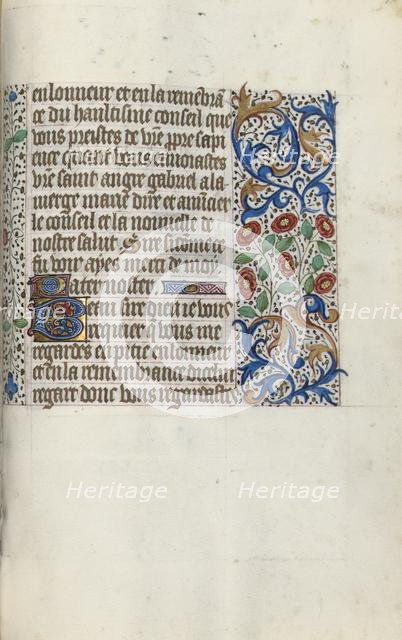 Book of Hours (Use of Rouen): fol. 152r, c. 1470. Creator: Master of the Geneva Latini (French, active Rouen, 1460-80).