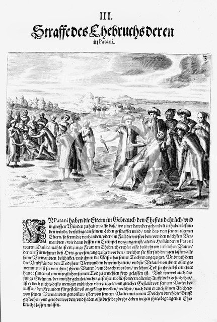 Settling a Score, 1606. Creator: Theodor de Bry.