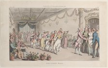 Don Luigi's Ball, from "Naples and the Campagna Felice: in a Series of Letters Add..., June 1, 1815. Creator: Thomas Rowlandson.