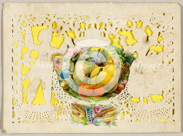 Success to You (valentine), 1855/59. Creator: Unknown.