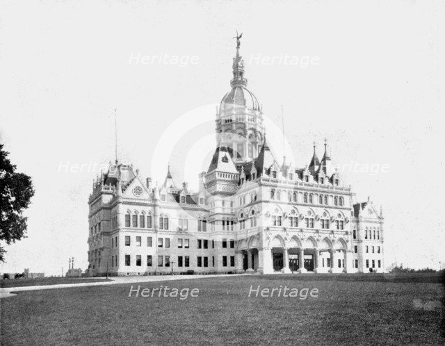 State Capitol, Hartford, Connecticut, USA, c1900.  Creator: Unknown.