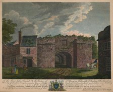 'A view of the West Gate in Newcastle upon Tyne, from the West', c1780, (1905). Creator: James Fittler.