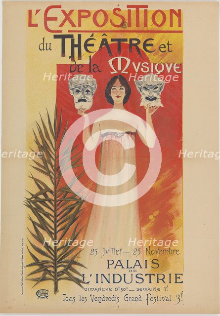 L'Exposition du Théâtre et de la Musique, 1896.