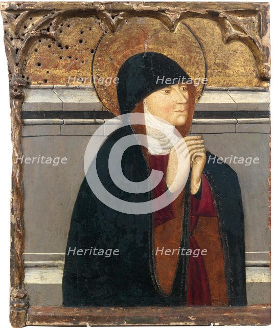 Saint Clare of Assisi, 15th century. Creator: Anonymous.