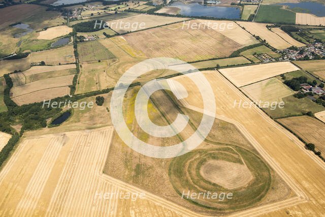 Thornborough Henges, North Yorkshire, 2018. Creator: Emma Trevarthen.