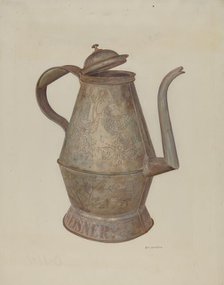 Pa. German Coffee Pot. Creator: Carl Strehlau.