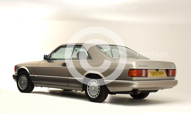 1990 Mercedes Benz 560 SEC Artist: Unknown.