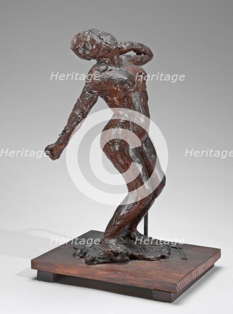 Woman Stretching, c. 1896/1911. Creator: Edgar Degas.