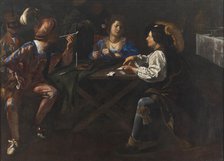 Card Players, c1636. Creator: Kuijl, Gerard van der (1604-1673).