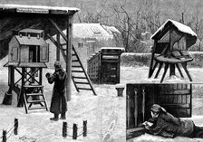 Greenwich Observatory: photographing the temperature; method of reading deep-sunk thermometers, 1881 Creator: Unknown.