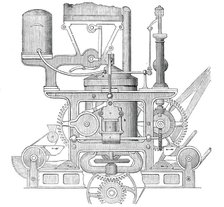 Robinson and Lee's Patent Bread-Making Machine, 1850. Creator: Unknown.