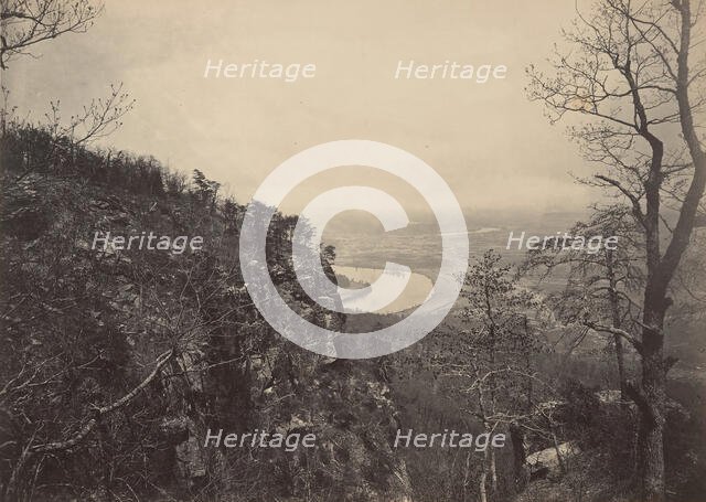 Chattanooga Valley from Lookout Mountain No. 2, 1860s. Creator: George N. Barnard.